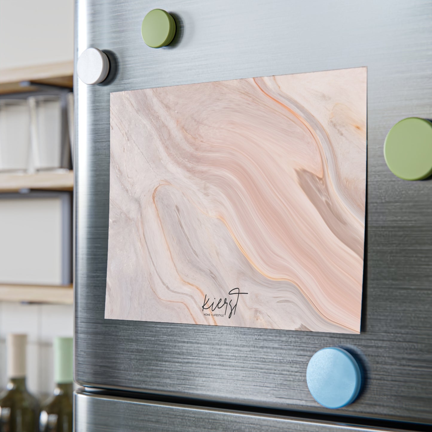 Blush Swirl Marble Post-it® Note Pad | Soft Pink Marble-Inspired Sticky Notes for Chic Desks