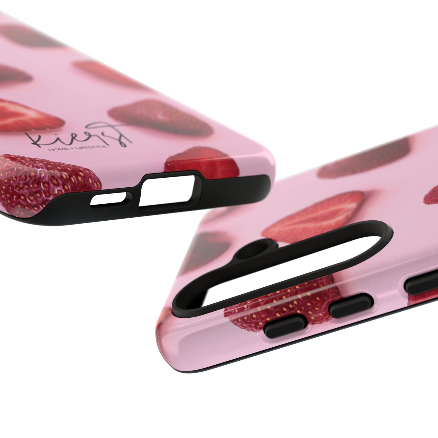 Strawberries Samsung Galaxy Phone Case | A Juicy Pop of Playfulness Meets Polished Design