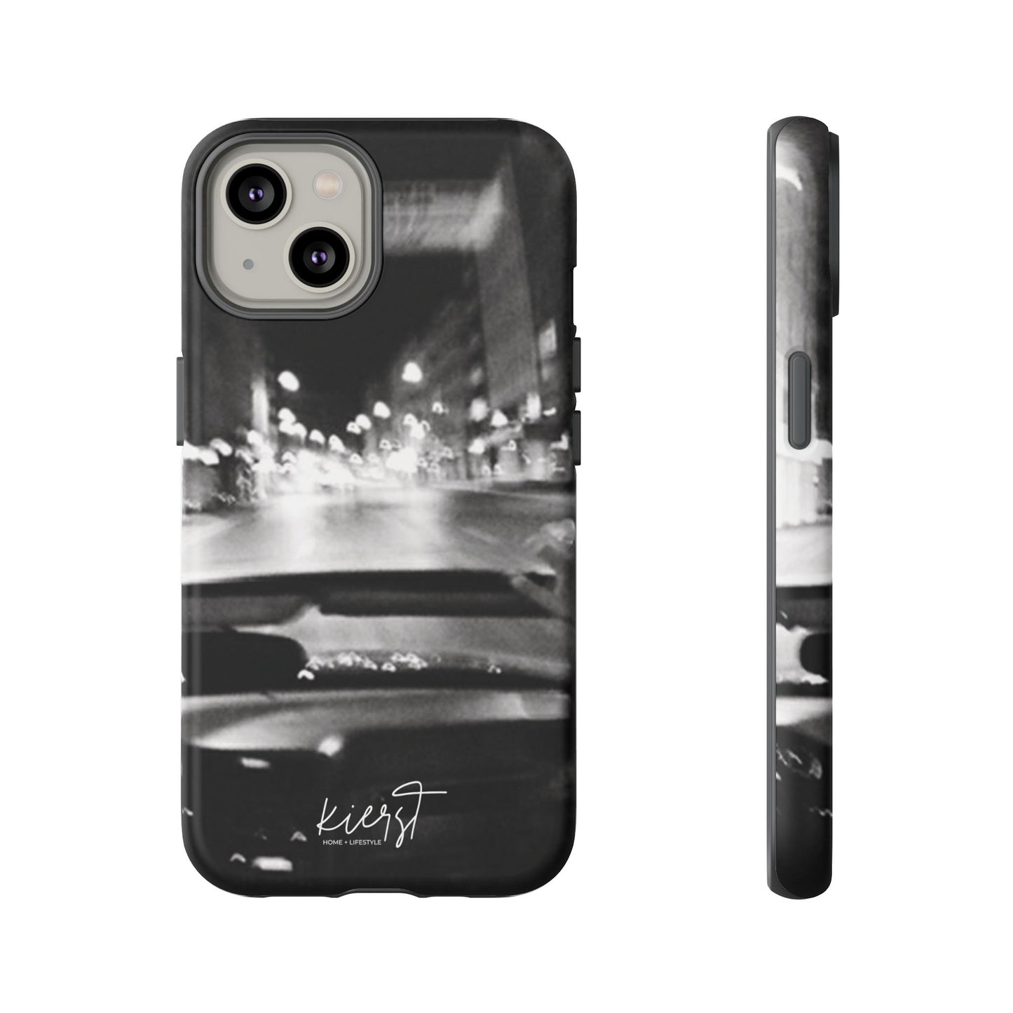 Faded Summer Nights iPhone Case | A Cinematic Blur of City Lights and Nostalgia