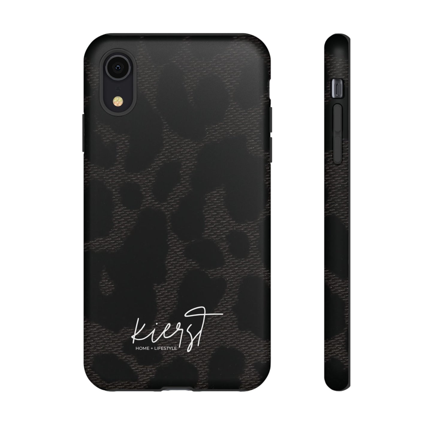 Black Leopard iPhone Case