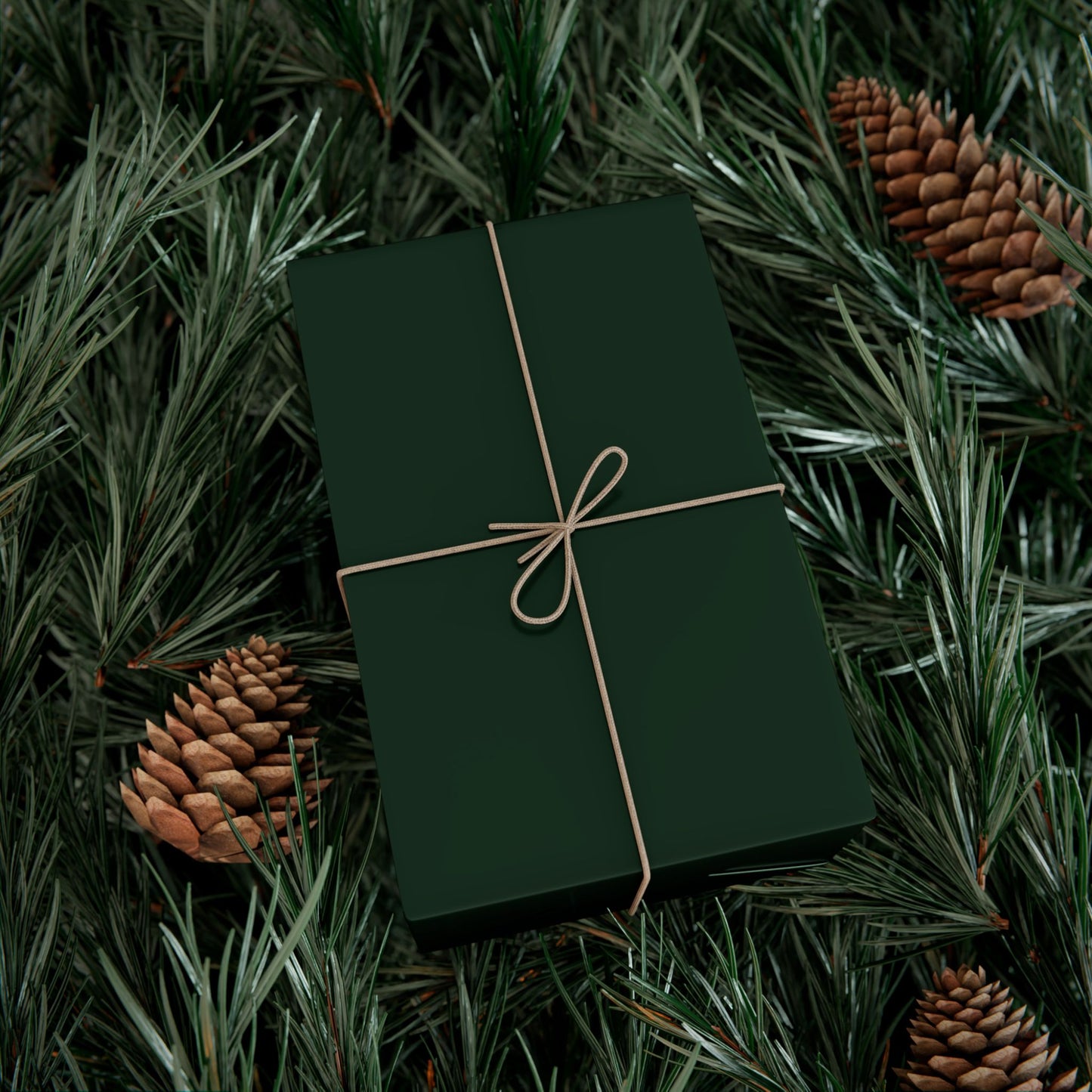 kierst Signature Midnight Pine Gift Wrapping Paper