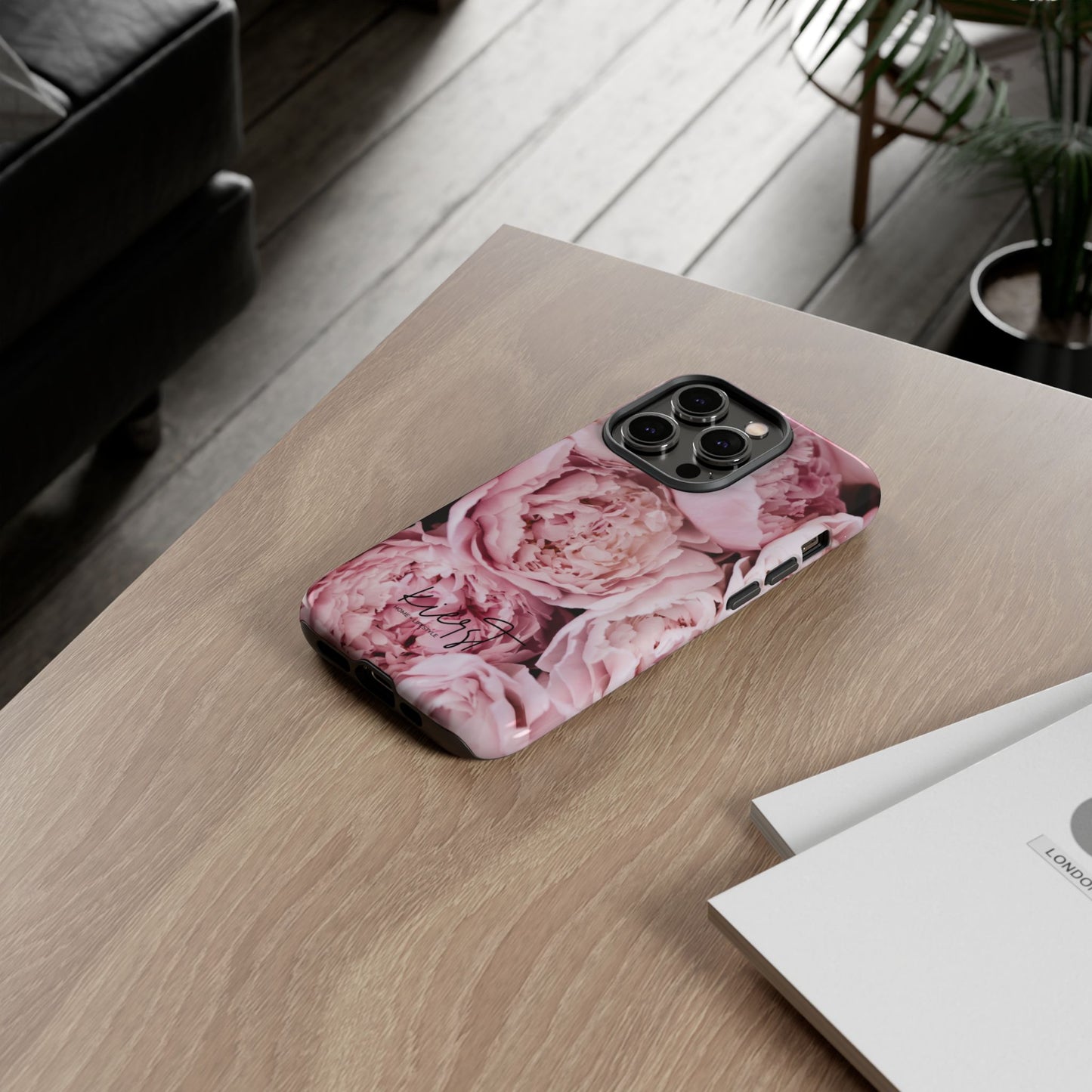 Pink Peonies iPhone Case | Soft Florals Meet Luxe Protection