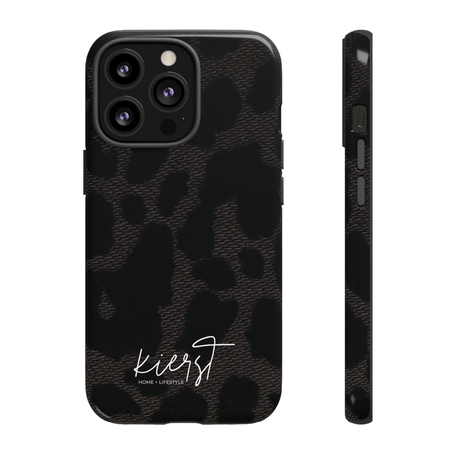 Black Leopard iPhone Case