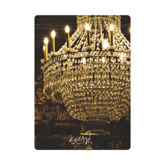 Baroque Chandelier Poker Playing Cards