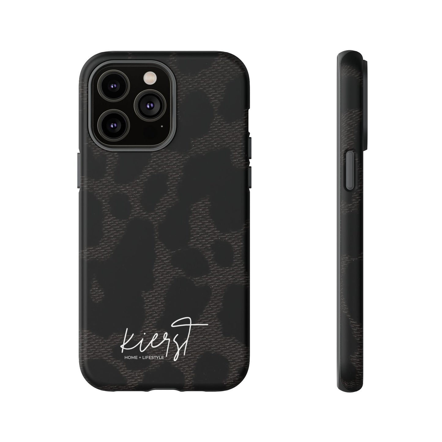 Black Leopard iPhone Case