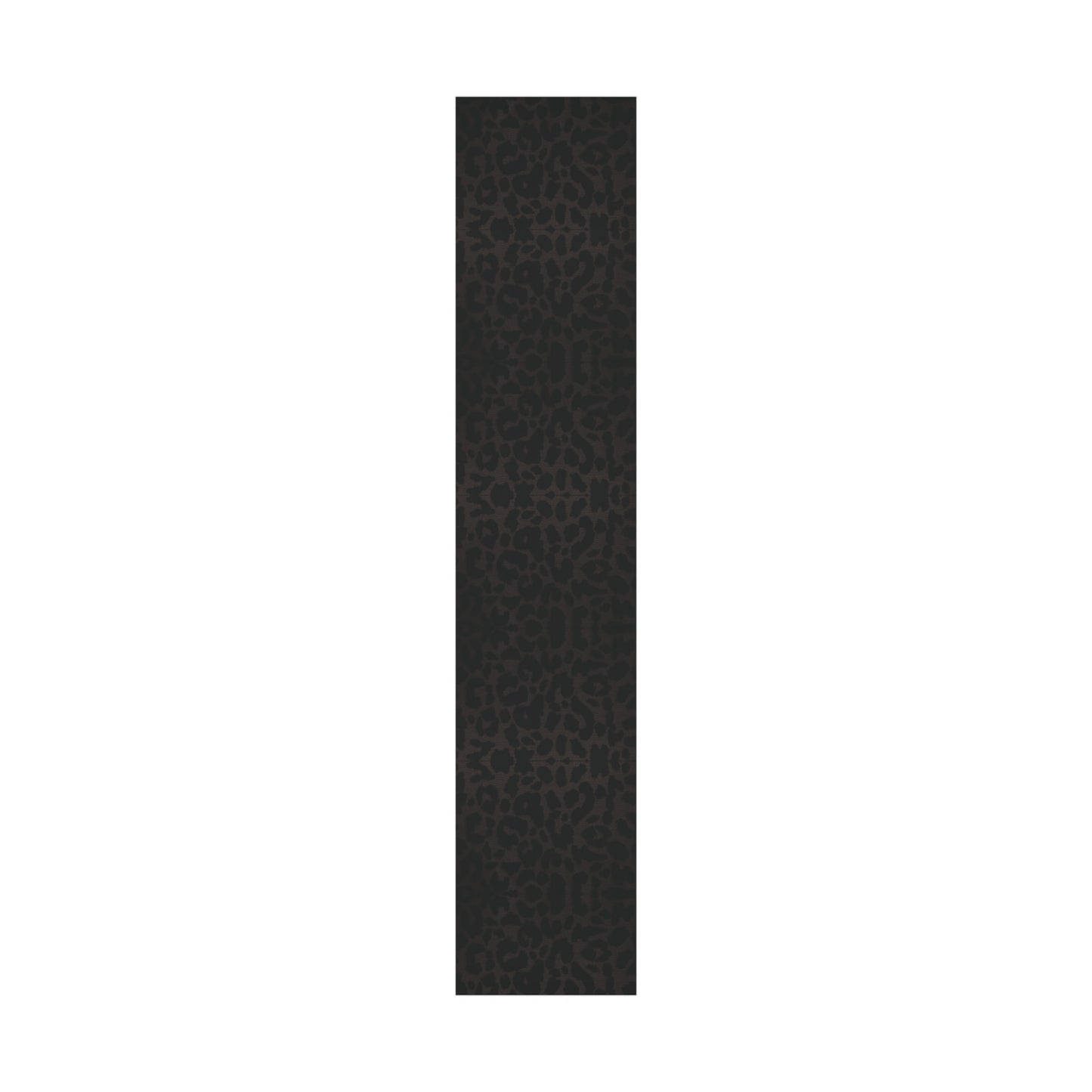Black Leopard Gift Wrapping Paper