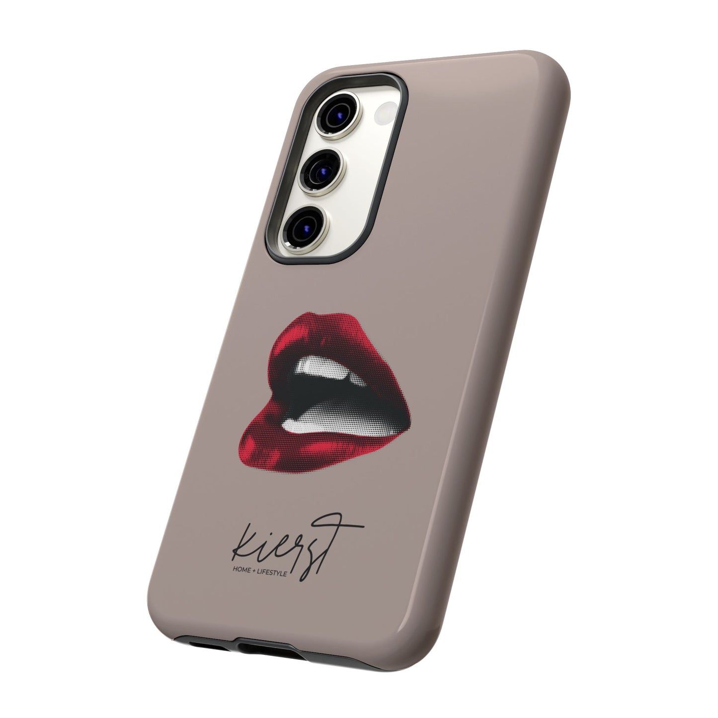 Retro Red Lips Samsung Galaxy Case | Pop Art, Luxe Feel