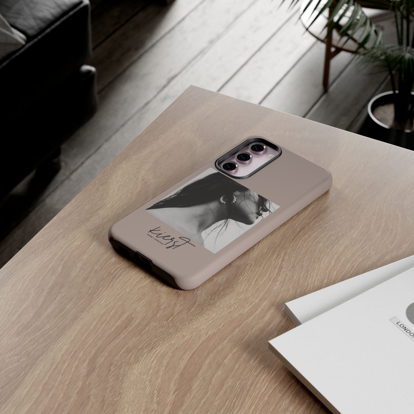 Monochrome Muse Samsung Galaxy Case | A portrait of quiet luxury