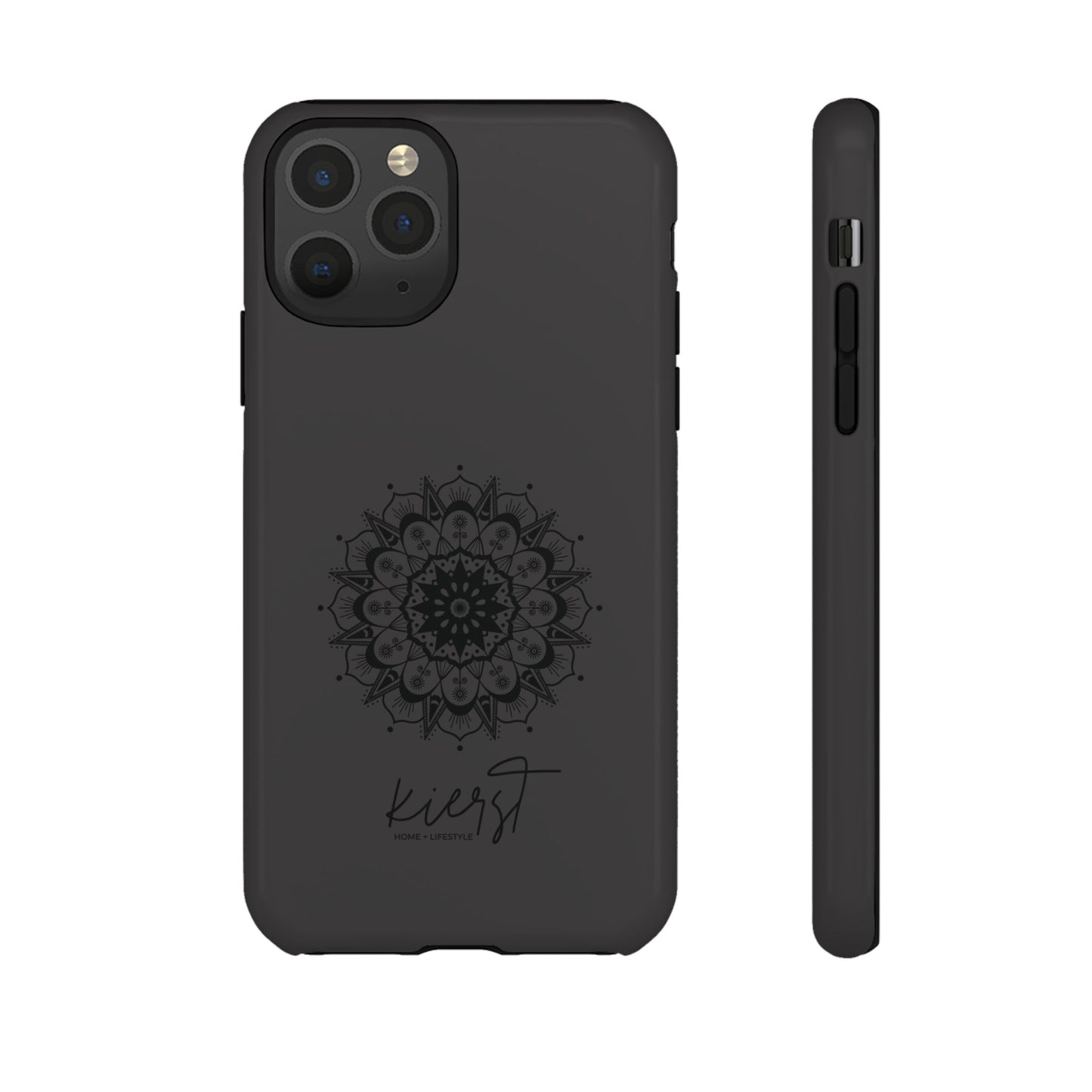 Black Mandala iPhone Case | Refined Calm in Every Curve