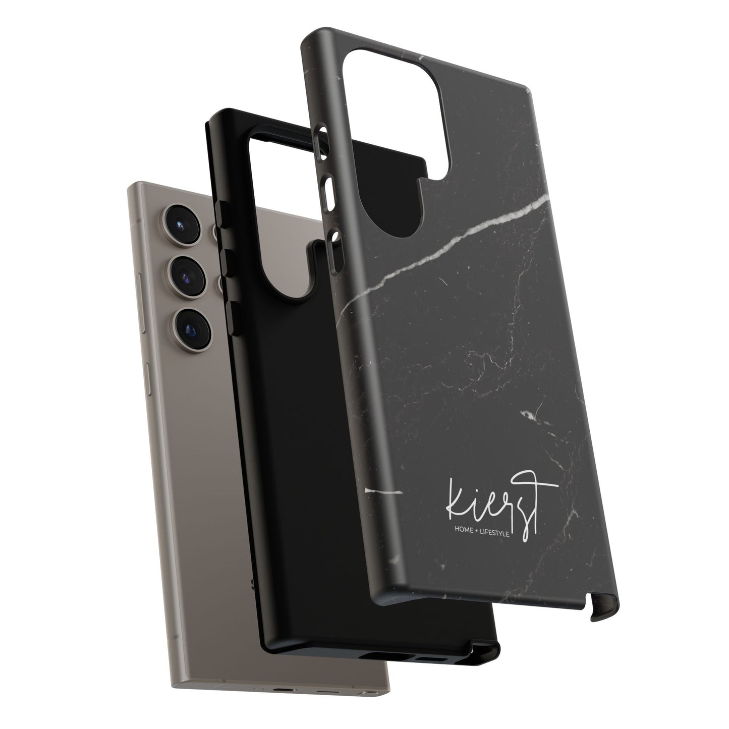 Black Marble Samsung Galaxy Phone Case | Elevated Protection Meets Timeless Design