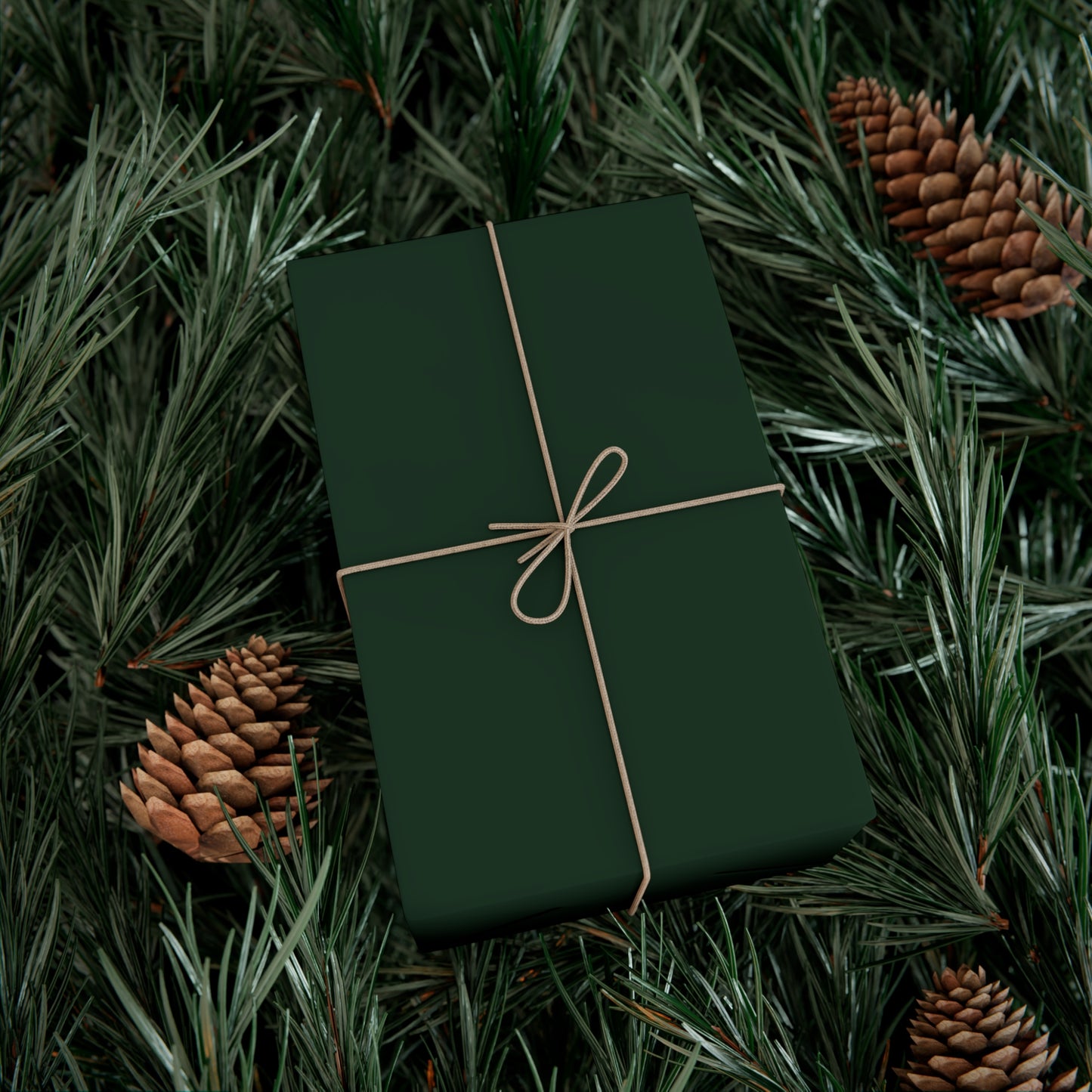 kierst Signature Midnight Pine Gift Wrapping Paper