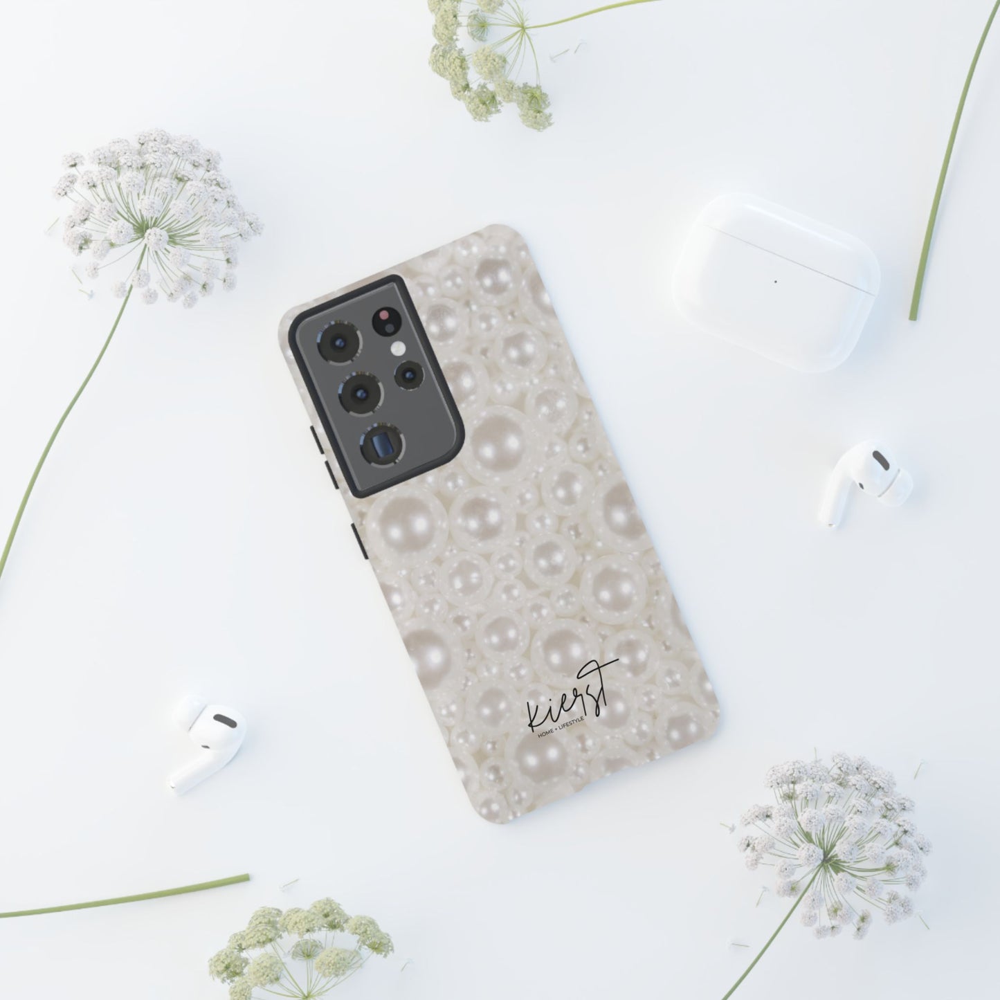 Various Pearls Samsung Galaxy Case | Sleek Take On Soft Glam