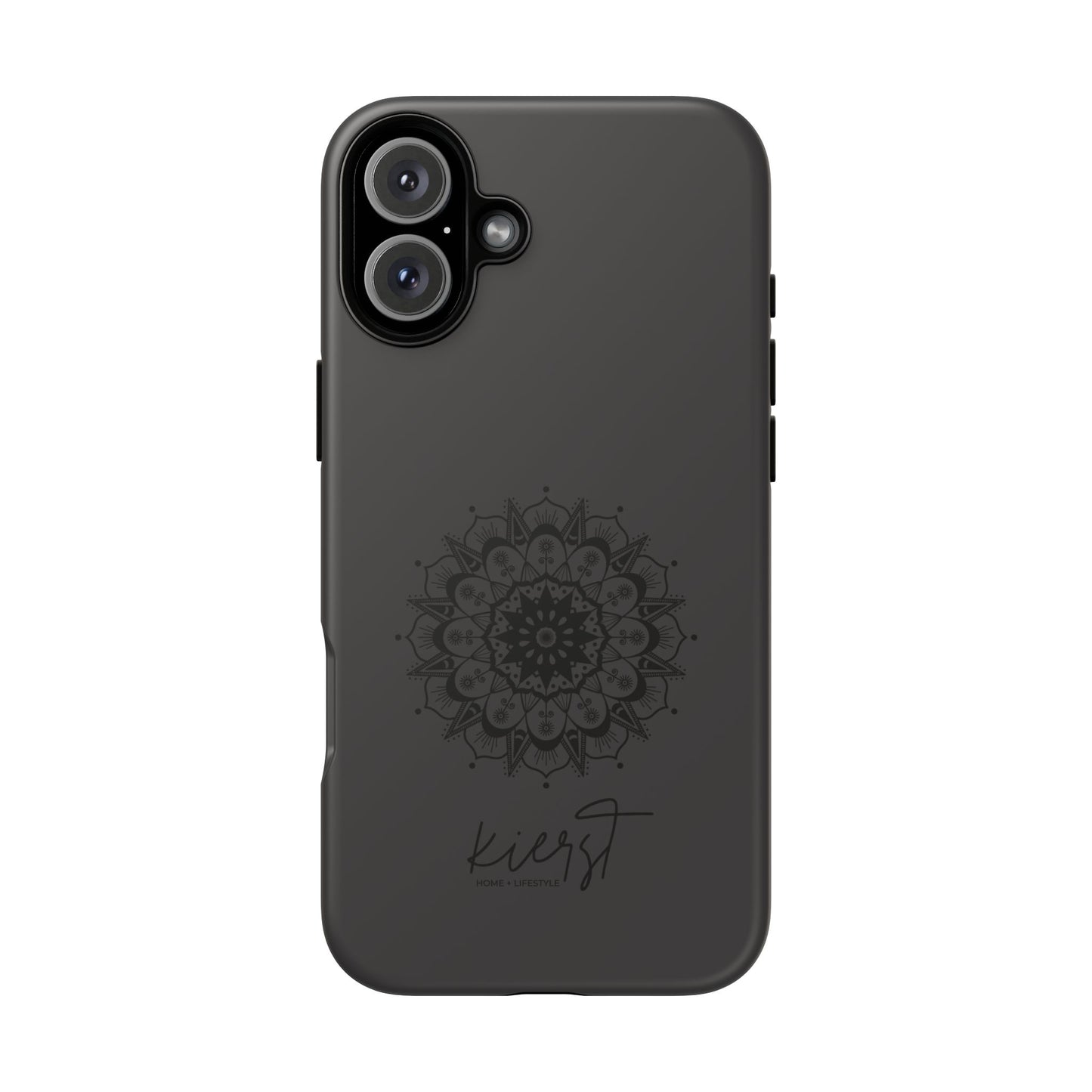 Black Mandala iPhone Case | Refined Calm in Every Curve