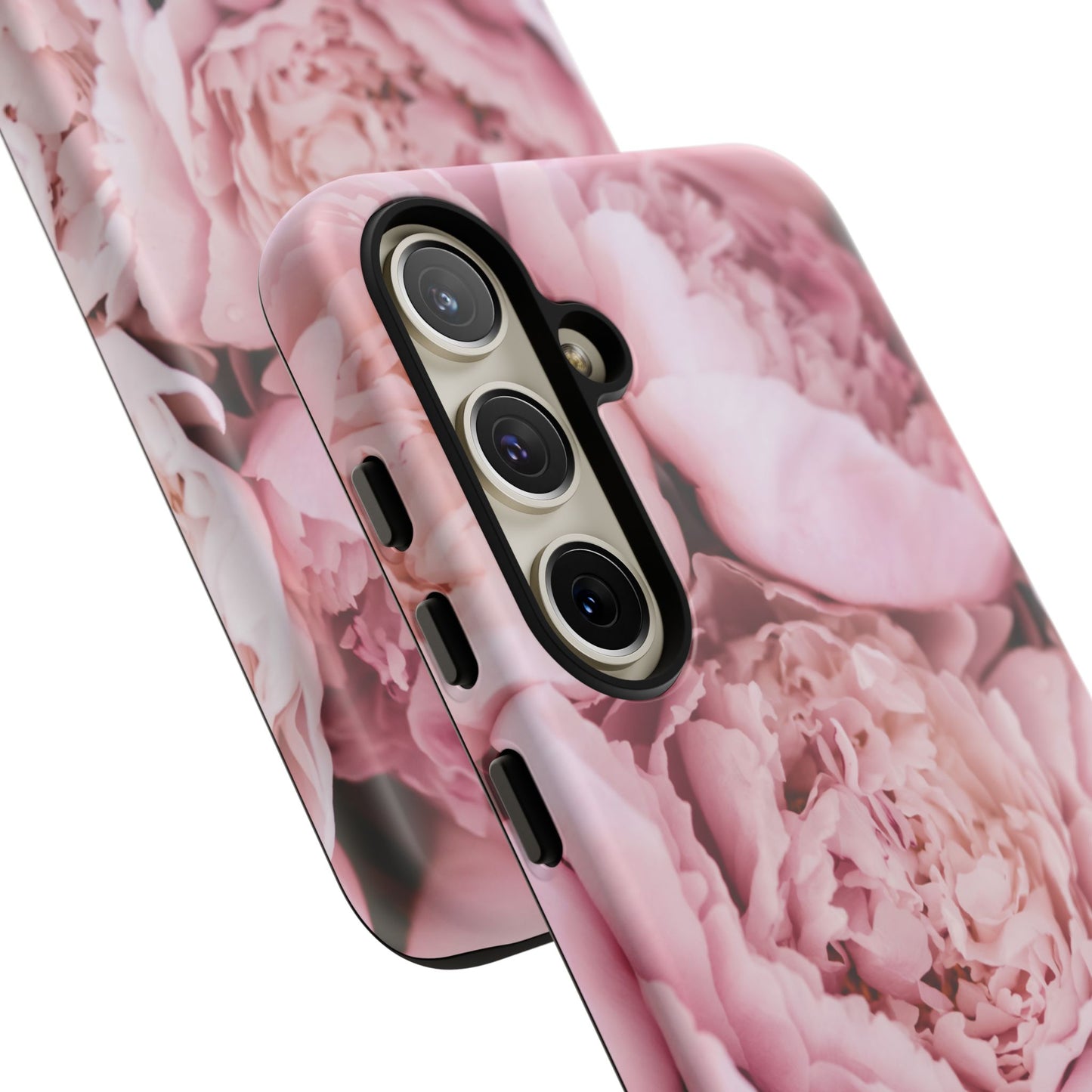 Pink Peonies Samsung Galaxy Case | A Floral Moment Lasts Longer Than Fresh Stems