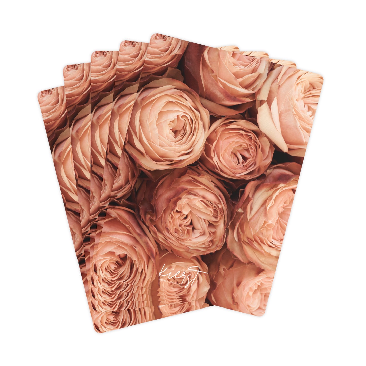 Peony Dusk Poker Playing Cards