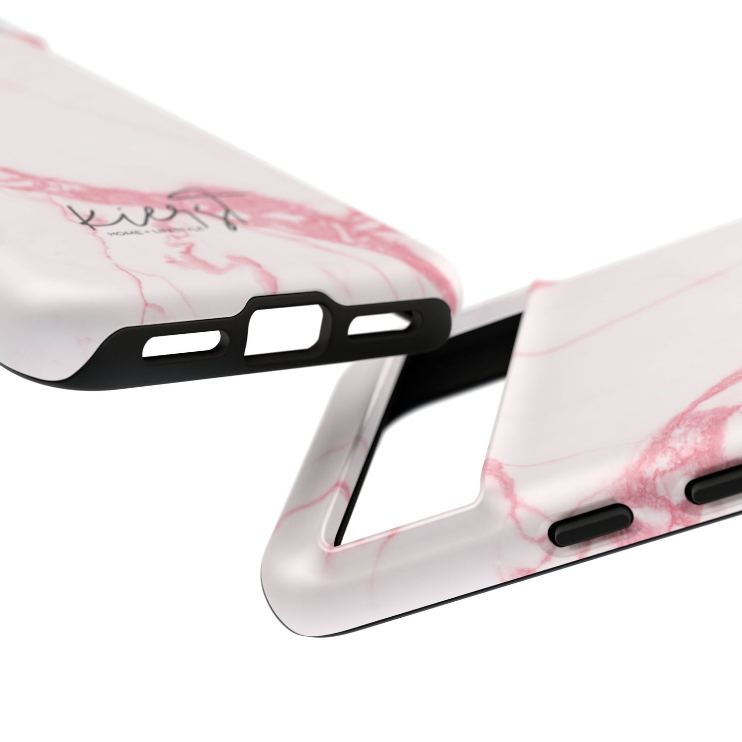 Pink & White Marble Google Pixel Case | Soft Polish, Everyday Protection