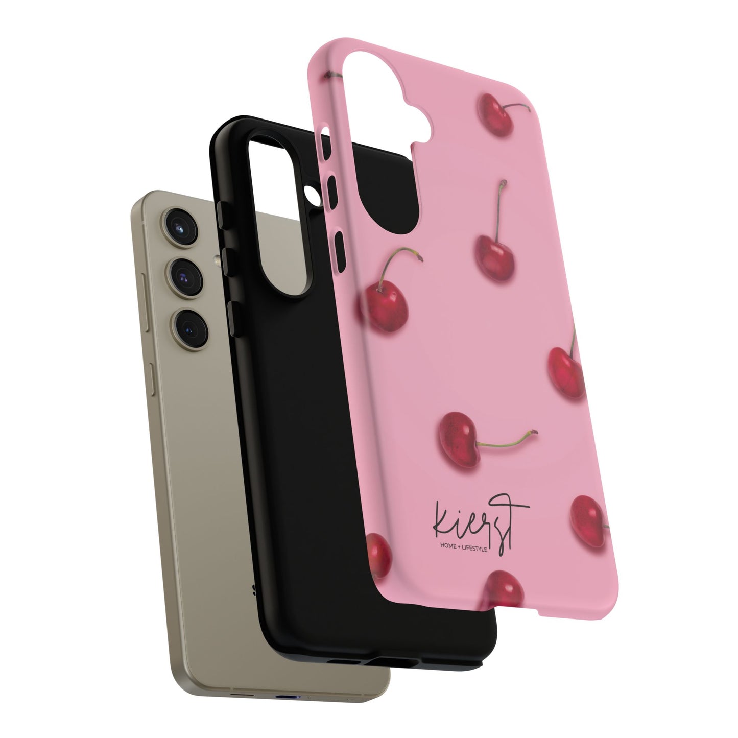 Cherries Samsung Galaxy Phone Case | Sweet Meets Sophisticated in This Standout Cover