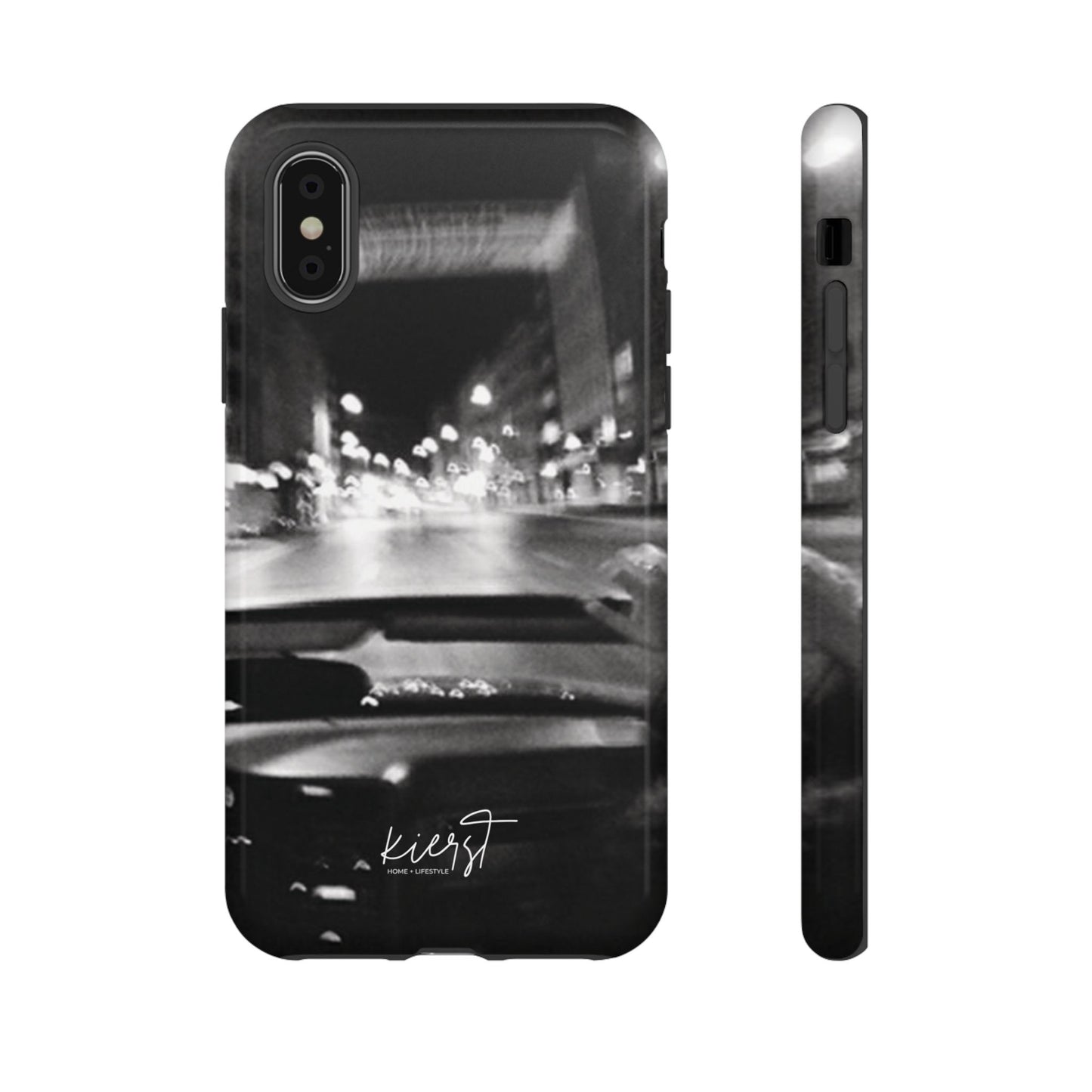 Faded Summer Nights iPhone Case | A Cinematic Blur of City Lights and Nostalgia