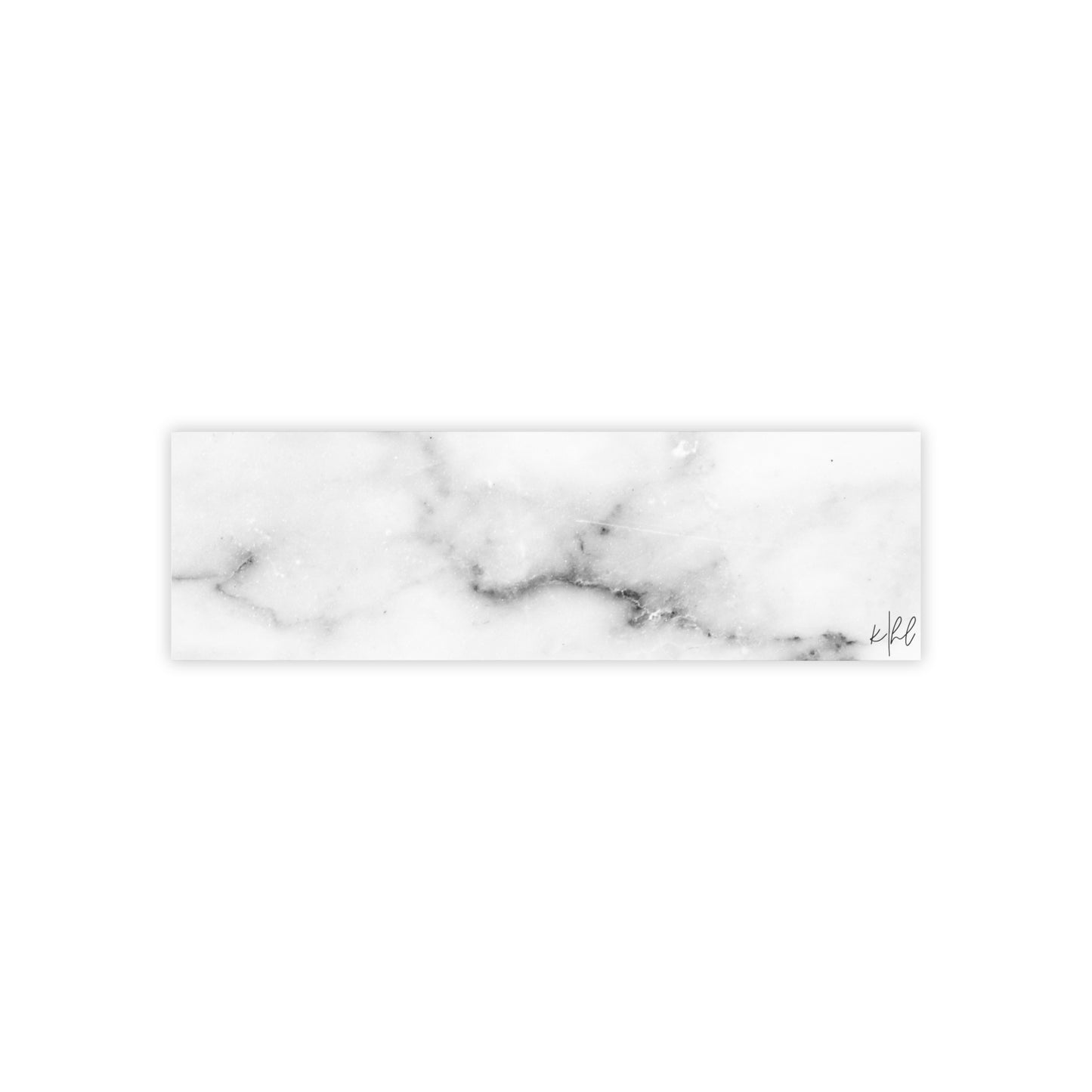 Lived-In Grey and White Marble Post-it® Note Pad