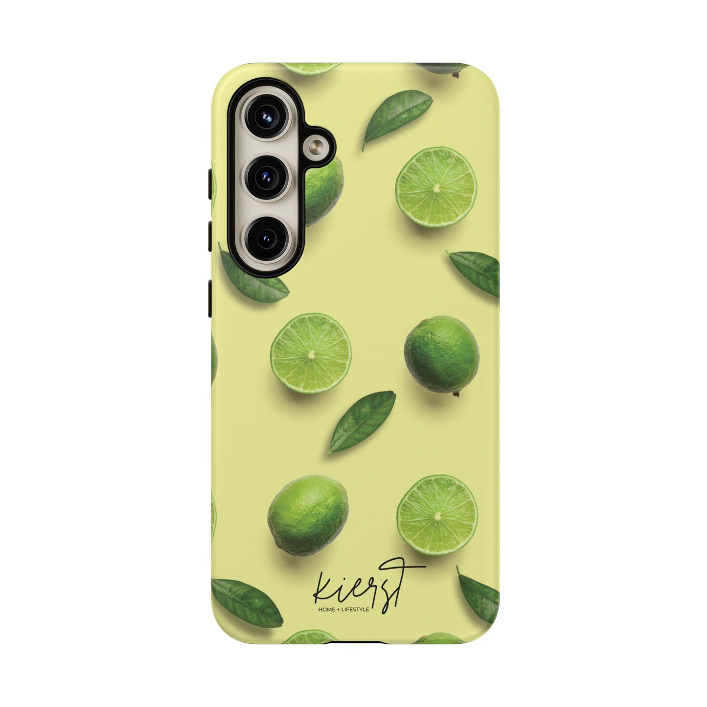 Limes Samsung Galaxy Phone Case | A Zesty Pop of Citrus and Style