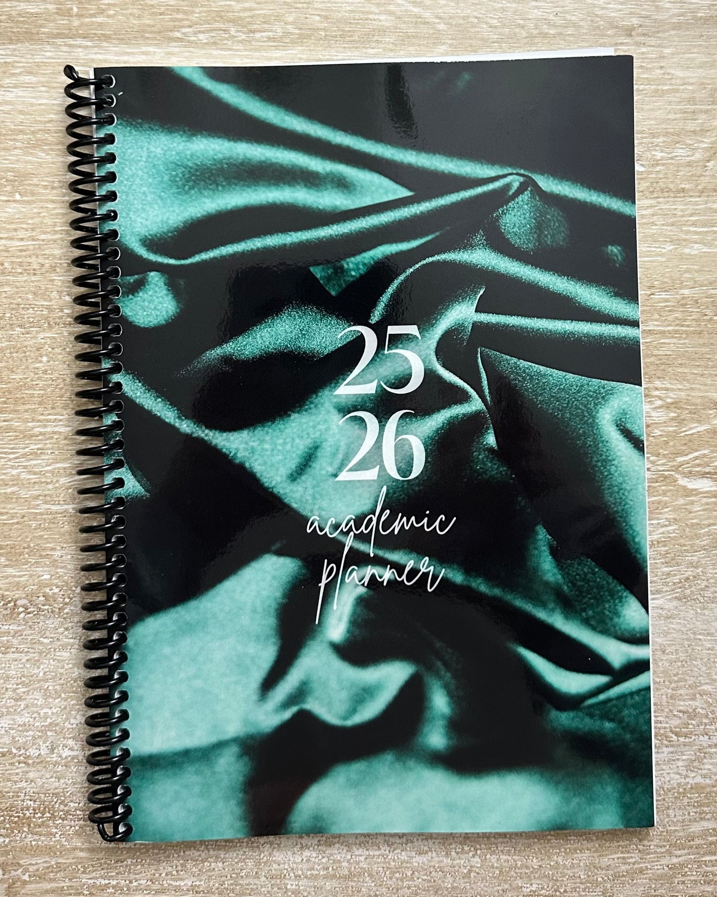 Academic Year Planner Emerald Silk