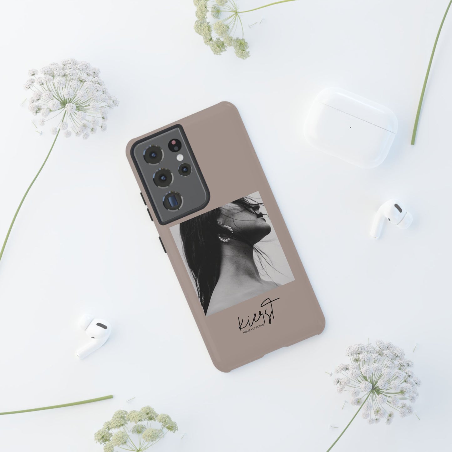 Monochrome Muse Samsung Galaxy Case | A portrait of quiet luxury
