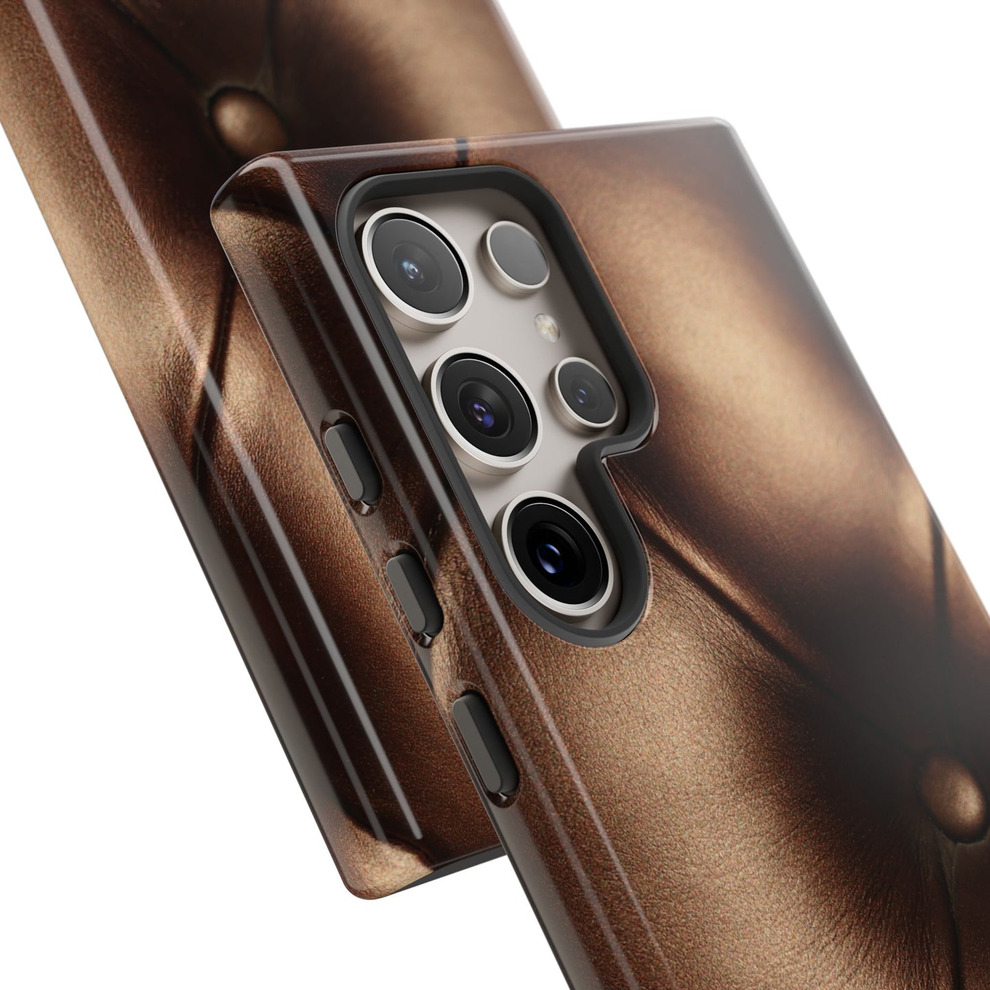 Bronze Tufted Print Samsung Galaxy Case