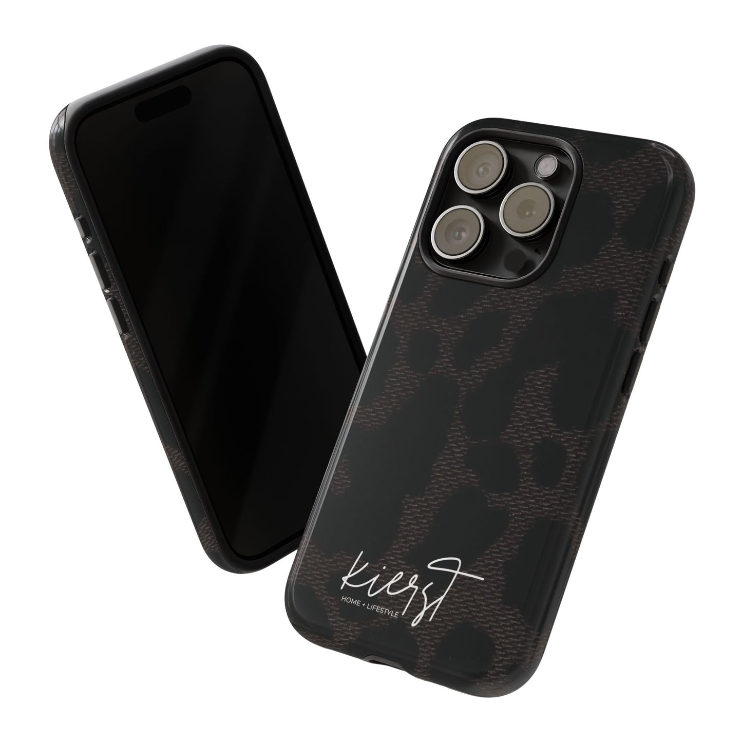 Black Leopard iPhone Case
