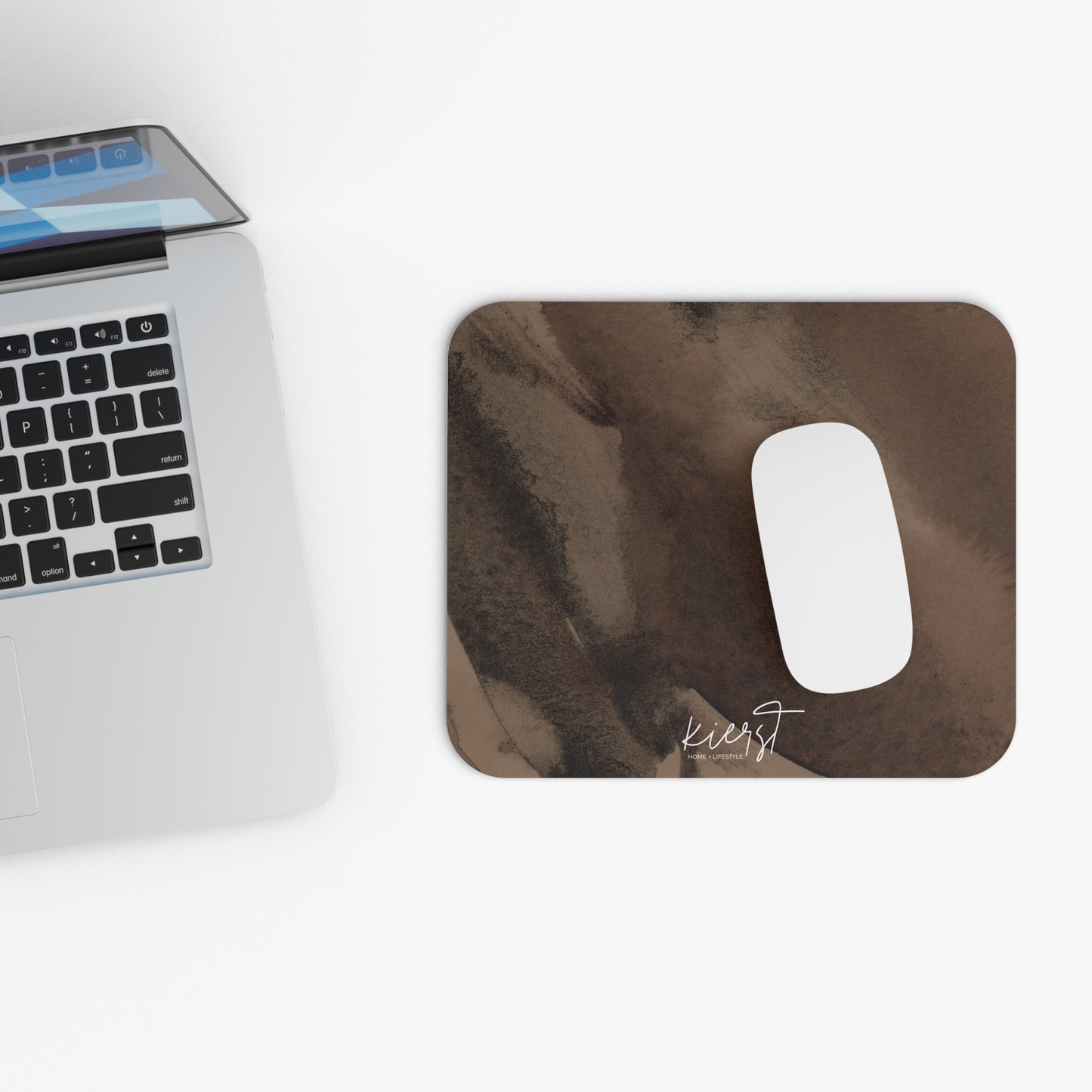 Brown Abstract Mouse Pad | Elevated Everyday Essentials