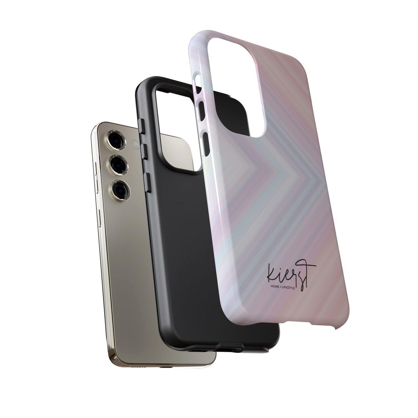 Pastel Arrows Samsung Galaxy Phone Case | Soft Geometry, Subtle Glow