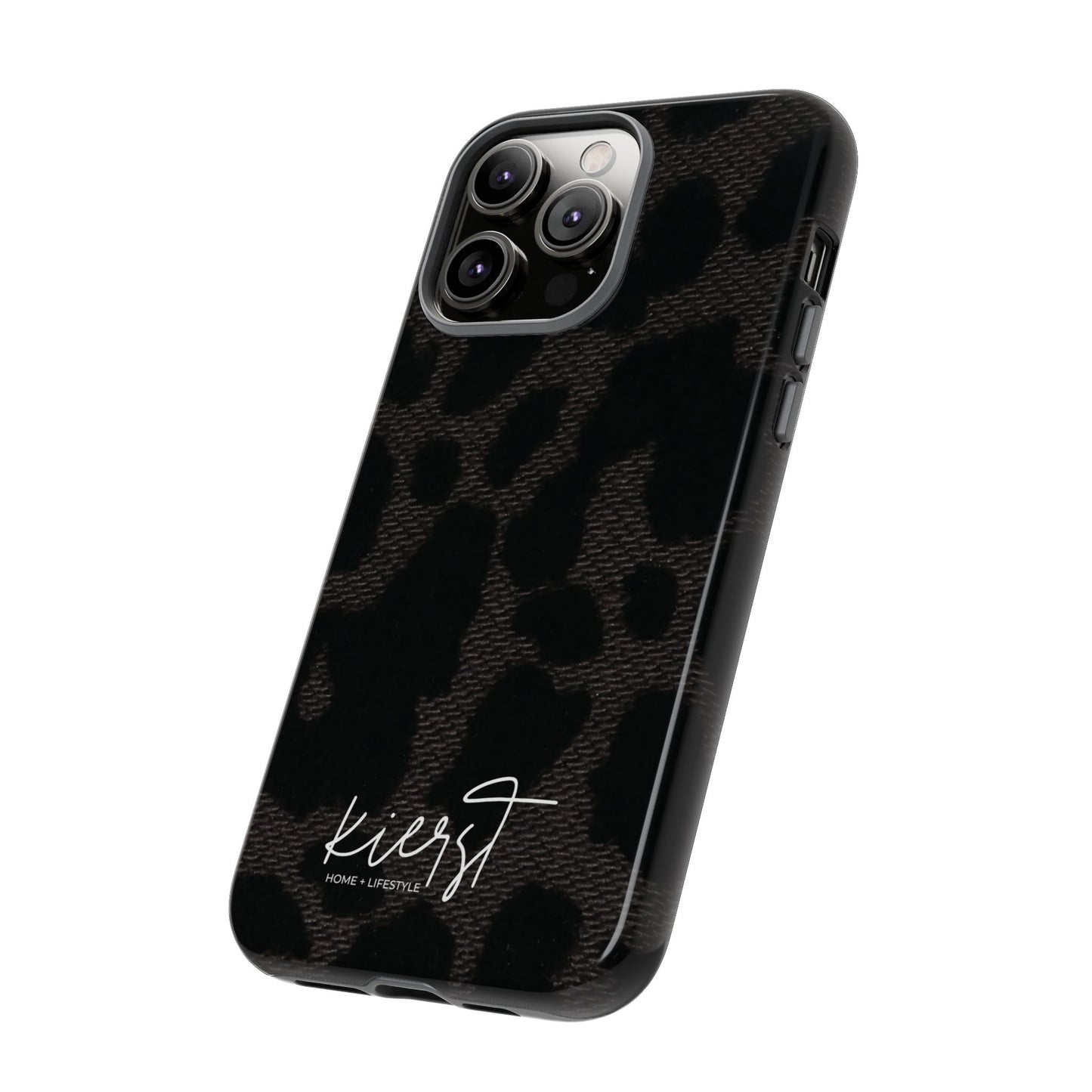 Black Leopard iPhone Case