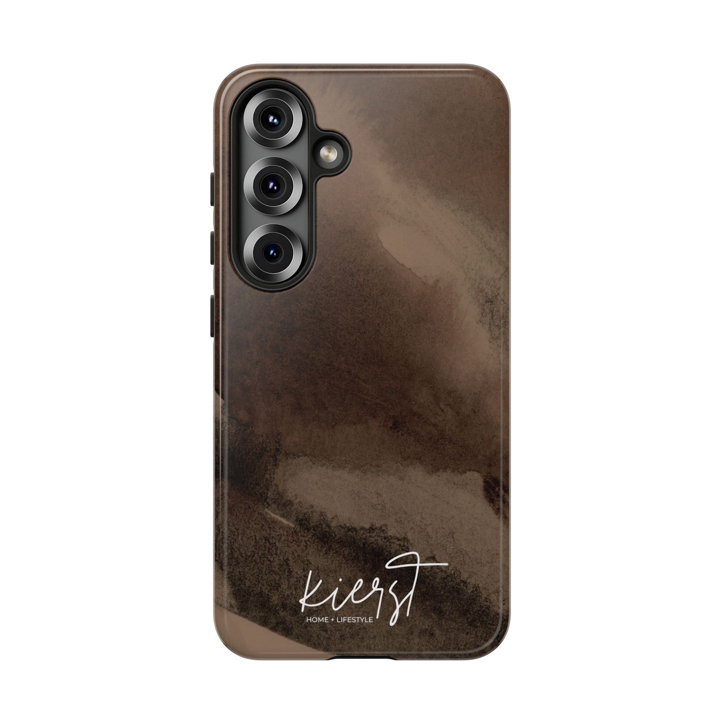 Brown Abstract Samsung Galaxy Phone Case