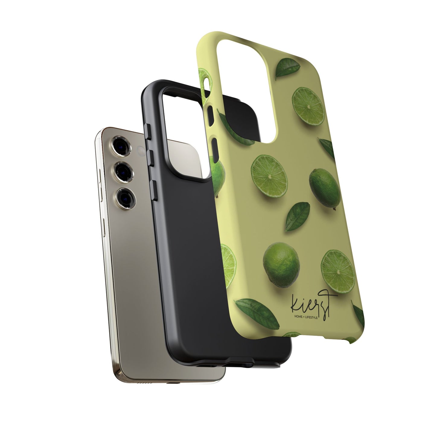 Limes Samsung Galaxy Phone Case | A Zesty Pop of Citrus and Style