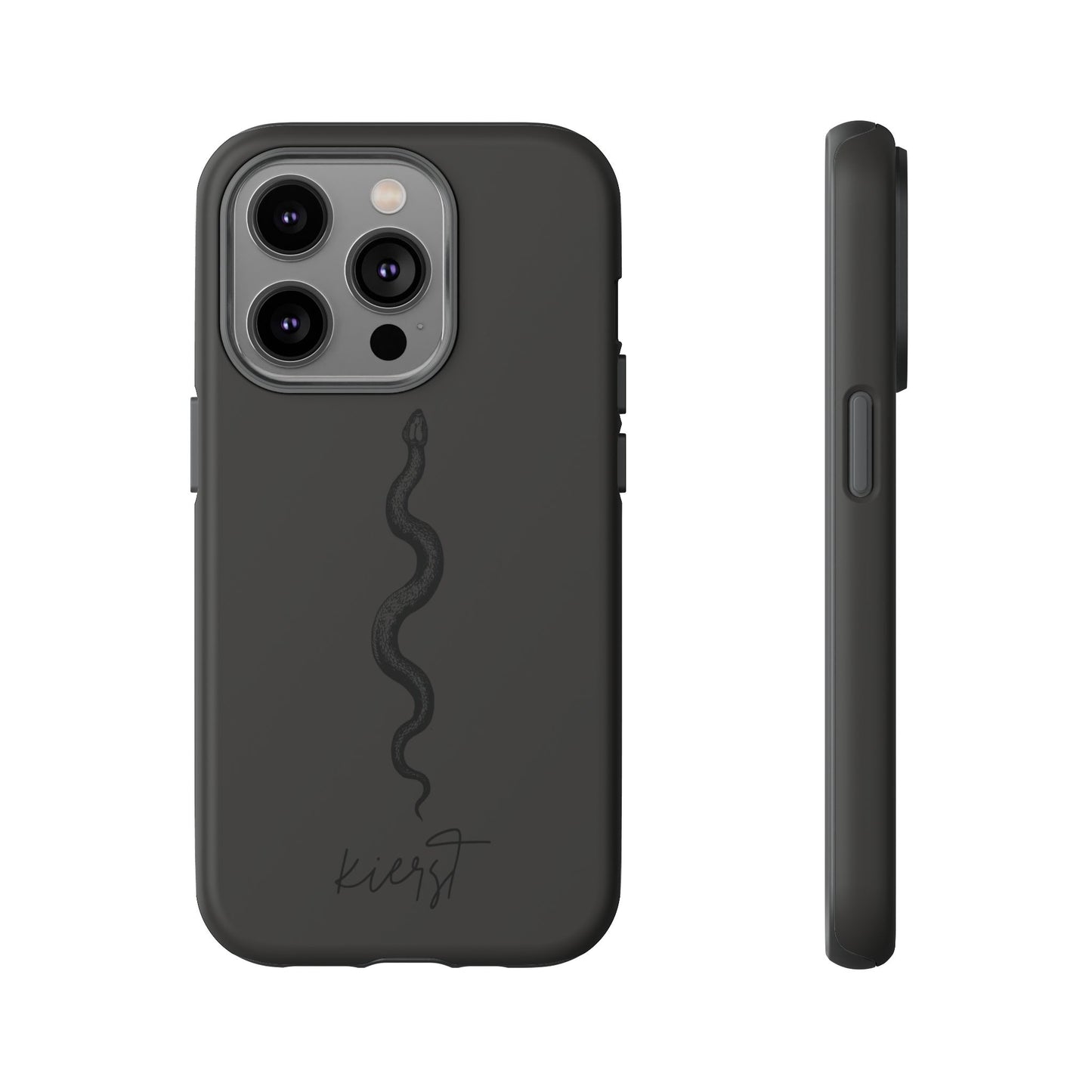 Long Black Snake iPhone Case | Subtle Edge, Quiet Power