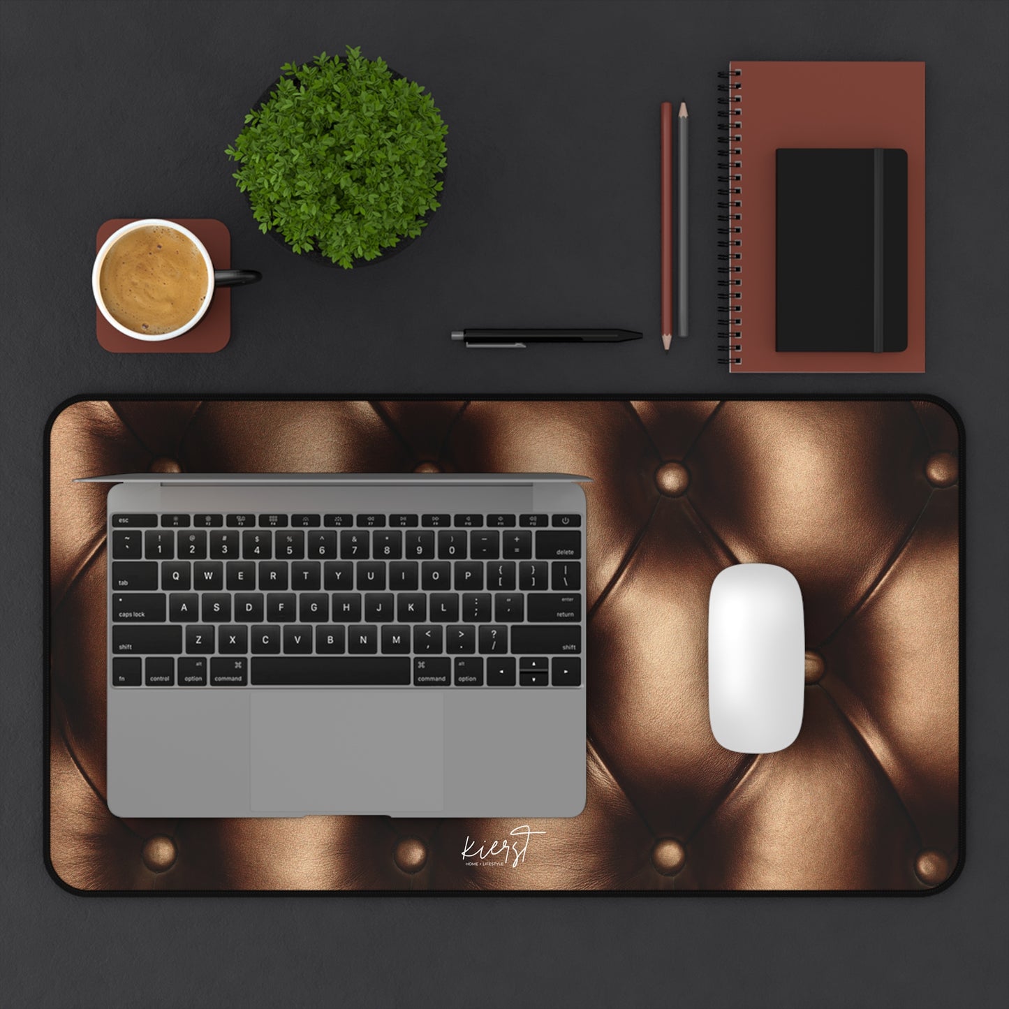 Bronze Toufted Desk Mat