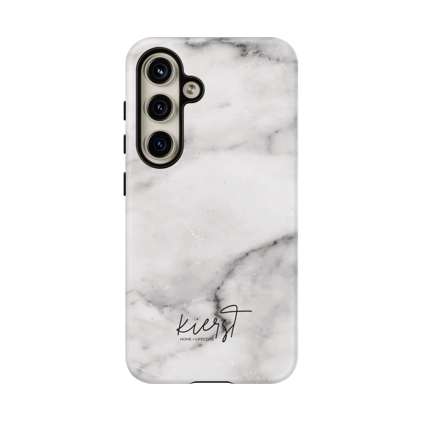 Lived-In White and Grey Marble Samsung Galaxy Case | Soft Strength, Redefined