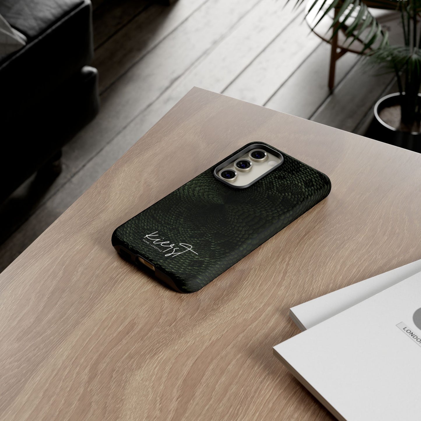 Deep Rich Green Print Samsung Galaxy Case