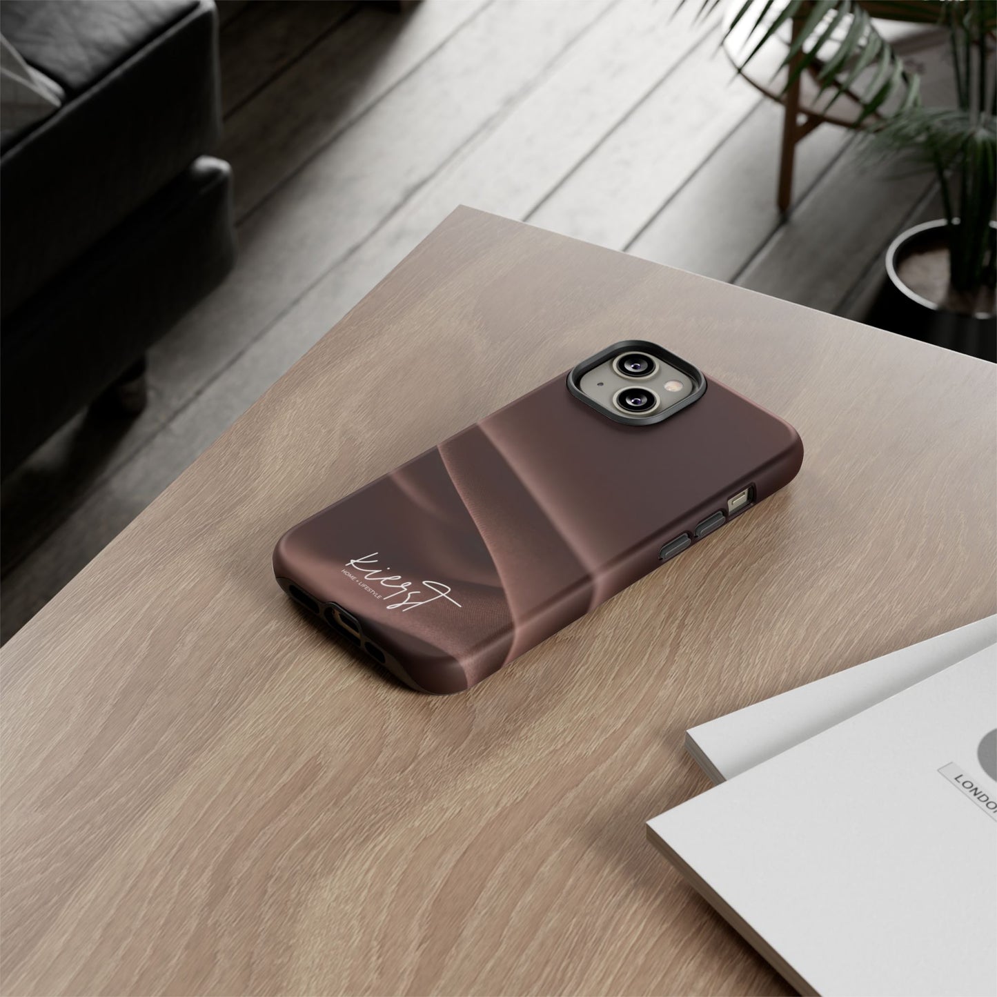Chocolate Silk Print iPhone Case | Designed to Stand Out