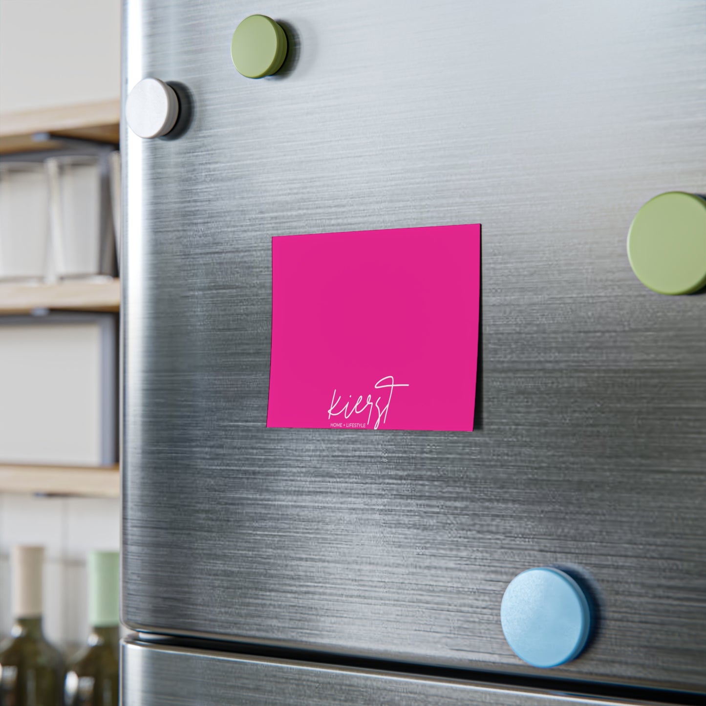 kierst Signature Hot Pink Post-it® Note Pad | Vibrant Sticky Notes for Bold Desks