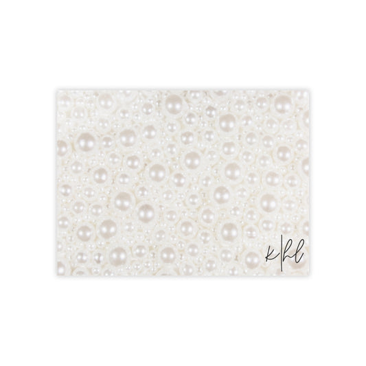 Pearl Cluster Post-it® Note Pad | Classic Ivory Elegance