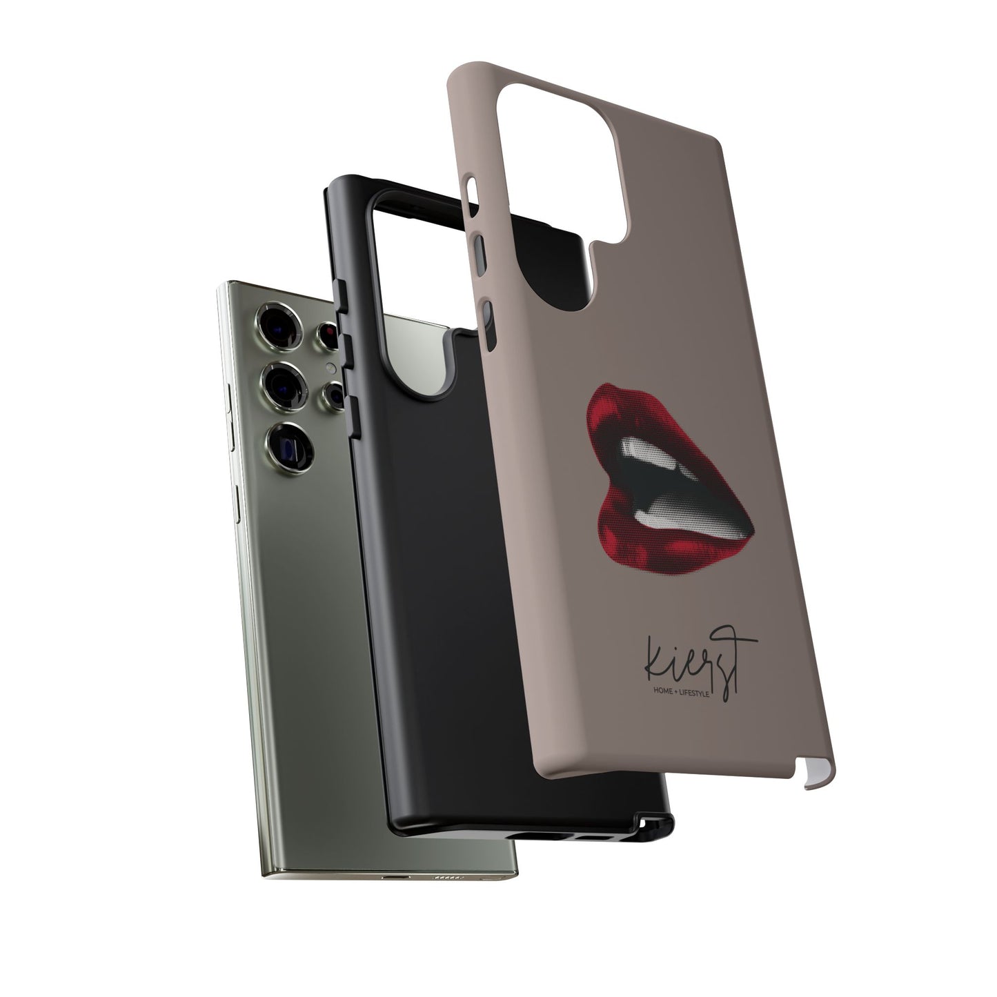 Retro Red Lips Samsung Galaxy Case | Pop Art, Luxe Feel