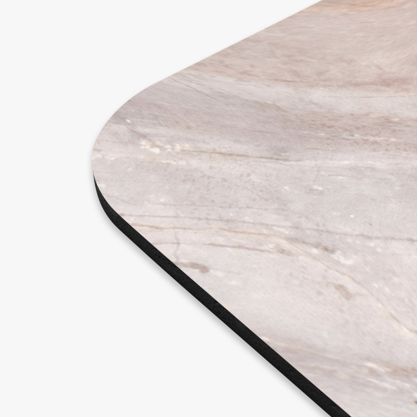 Blush Swirl Marble Mouse Pad