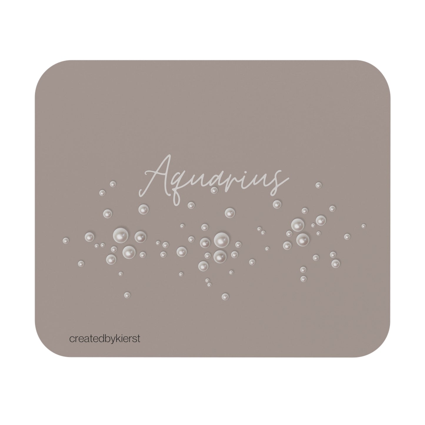 Aquarius and Pearls Mouse Pad (Rectangle)