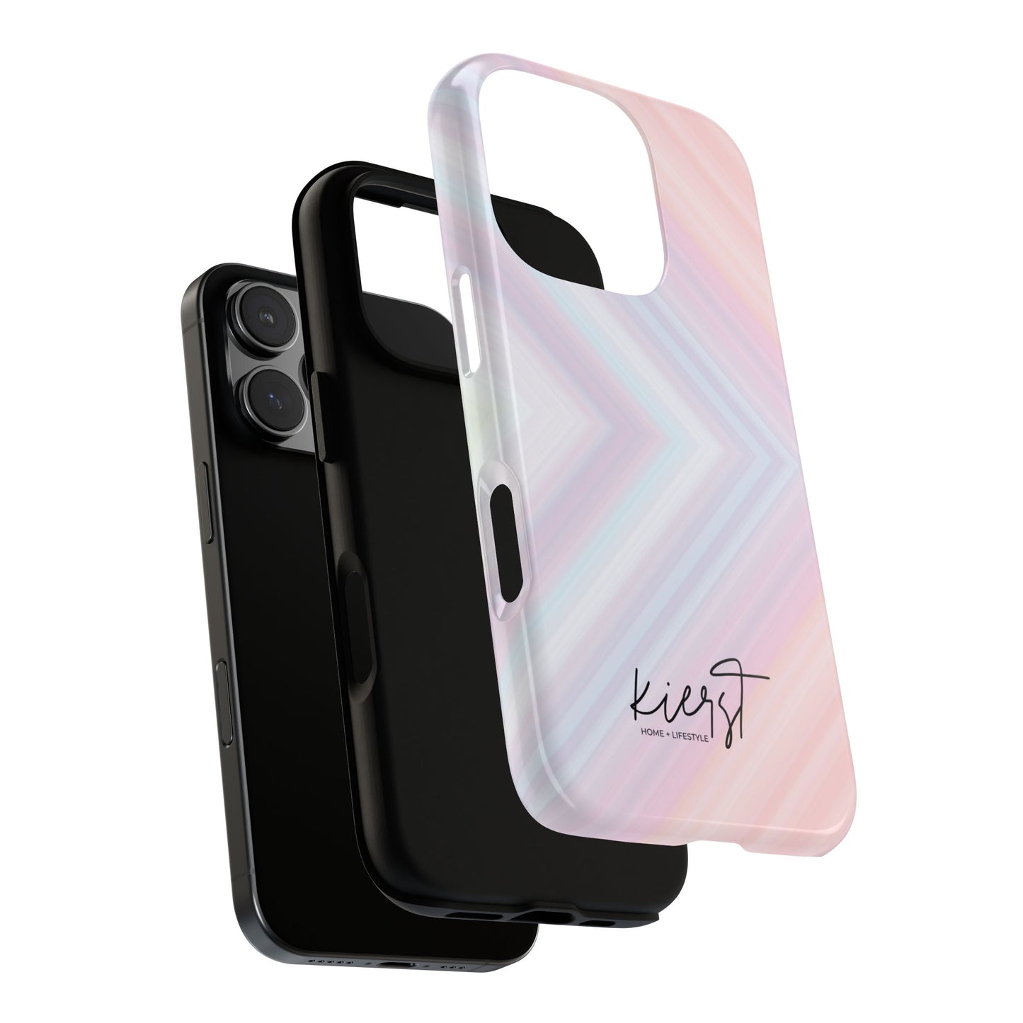 Pastel Arrows iPhone Case | Light layers, quiet movement