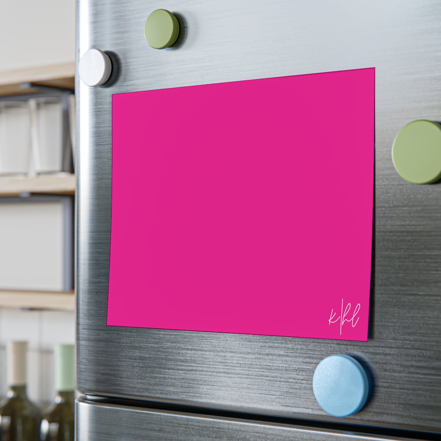 kierst Signature Hot Pink Post-it® Note Pad | Vibrant Sticky Notes for Bold Desks