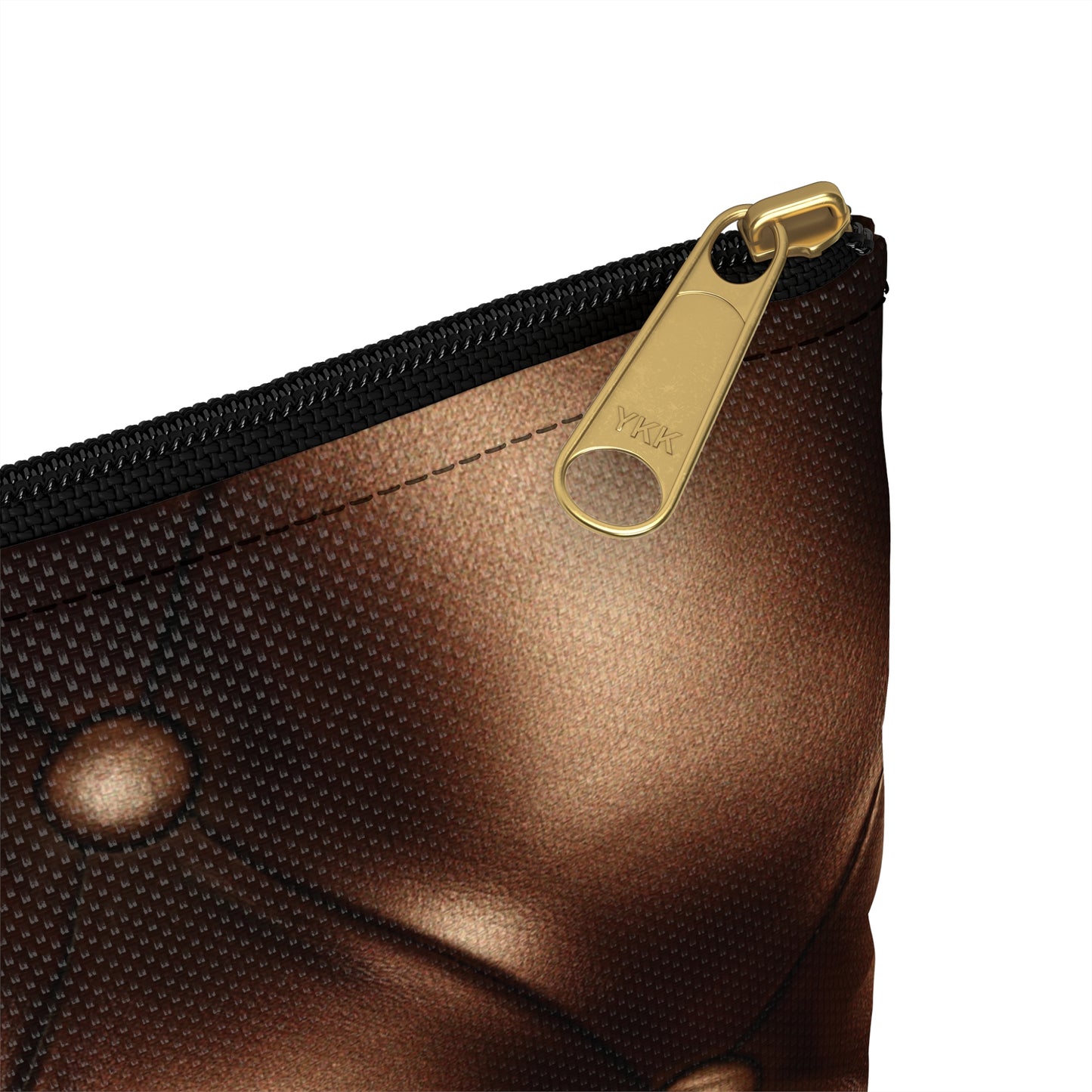Bronze Tufted Accessory Pouch | Elevated Everyday