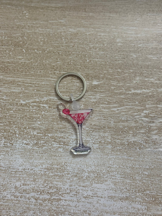 Cherry & Cosmo Acrylic Mini Ornament+ Keychain