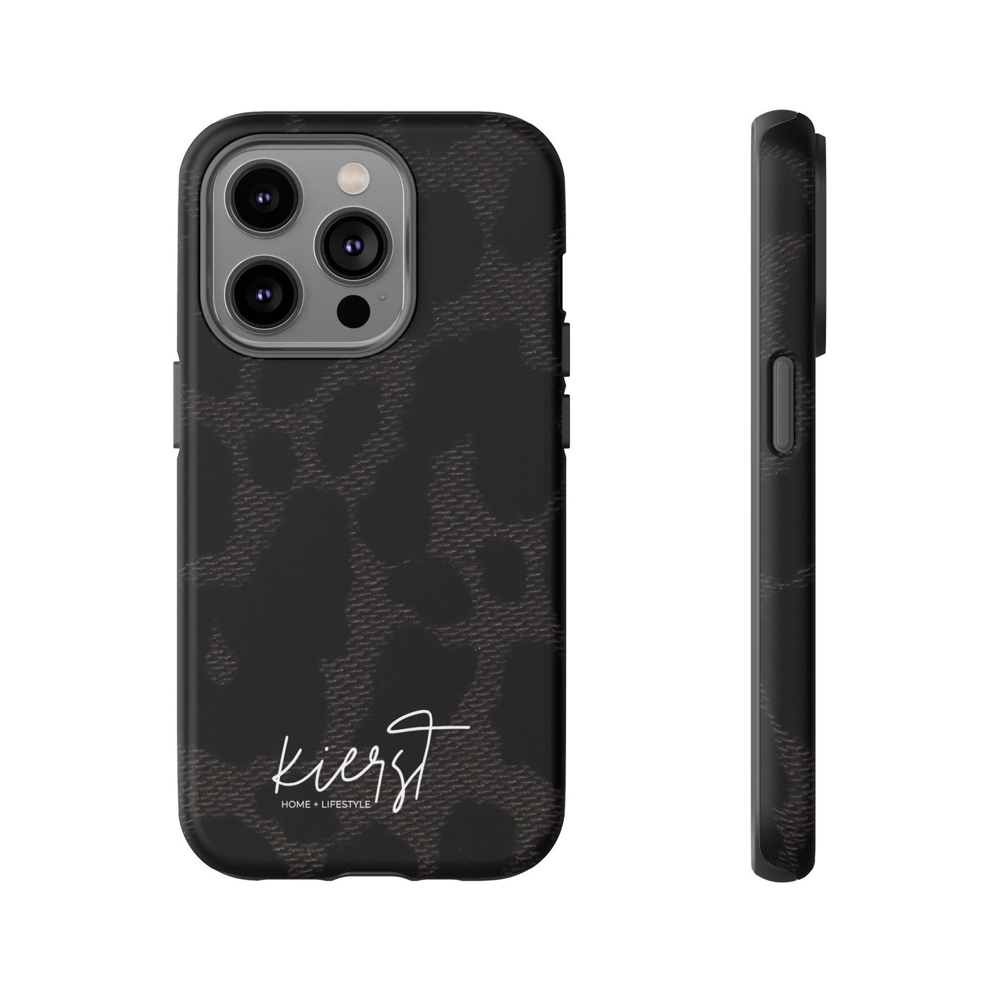 Black Leopard iPhone Case
