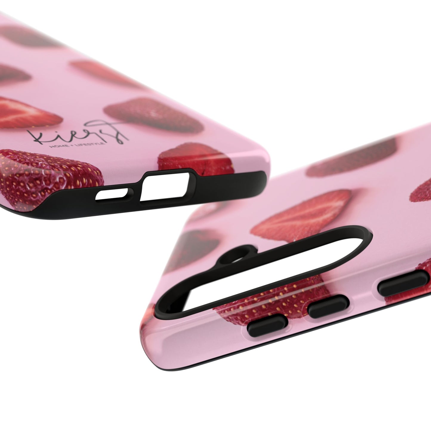 Strawberries Samsung Galaxy Phone Case | A Juicy Pop of Playfulness Meets Polished Design