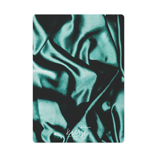 Emerald Silk Poker Playing Cards